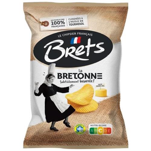 Brets Gezouten Boter Chips 125 Gram