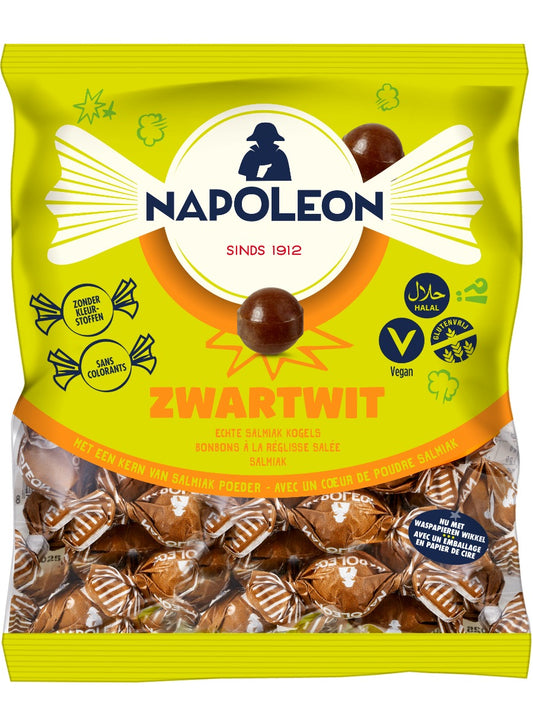 Napoleon Zwart Wit Zuurtjes 1 Kilo