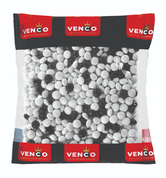 Venco Zwart Witjes 1 Kilo