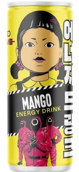 Squid Game Energydrink Mango 250ML