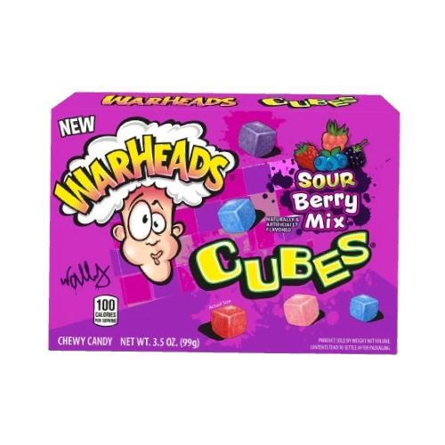 Warheads Sour Berry Cubes 99 Gram
