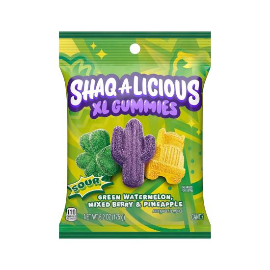 Sour Shaqalicous XL Gummies 176 Gram