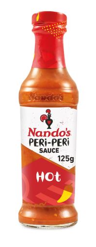 Nandos Hot Peri Peri Sauce 125 Gram