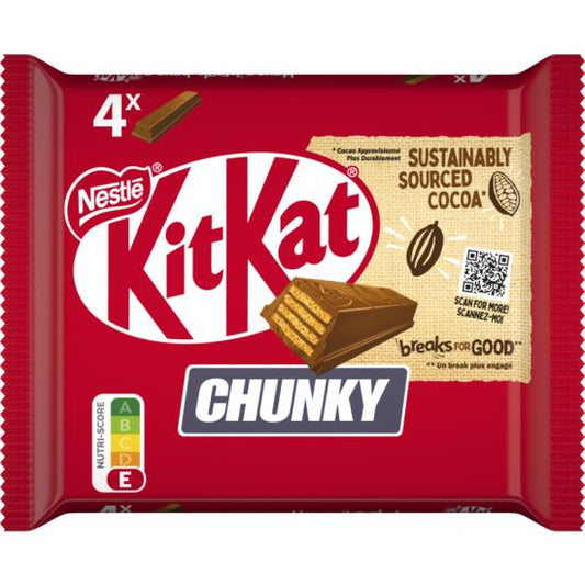 Kitkat Chunky 4-Pack 160 Gram