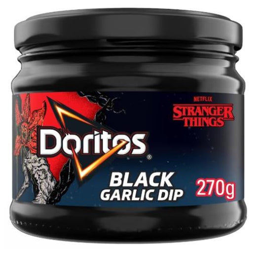Stranger Things Doritos Black Garlic Dip 270 Gram