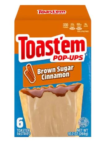 Toast'em Frosted Brown Sugar Cinnamon 288 Gram