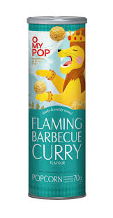 O My Pop Flaming Barbecue Curry 12 X 70 Gram