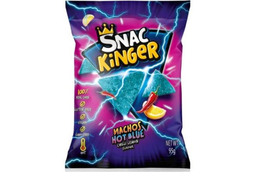 SnacKinger Nacho Chips Hot Blue 28 gram
