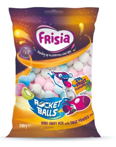200gr ROCKETBALLS FRUITMIX