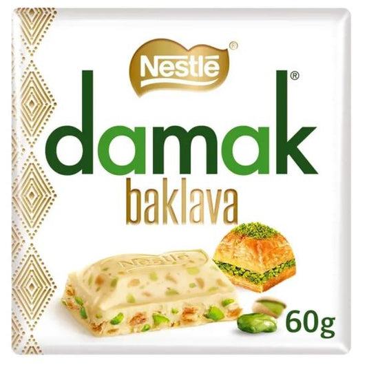 Nestle Damak Baklava Chocolade Reep 60 Gram