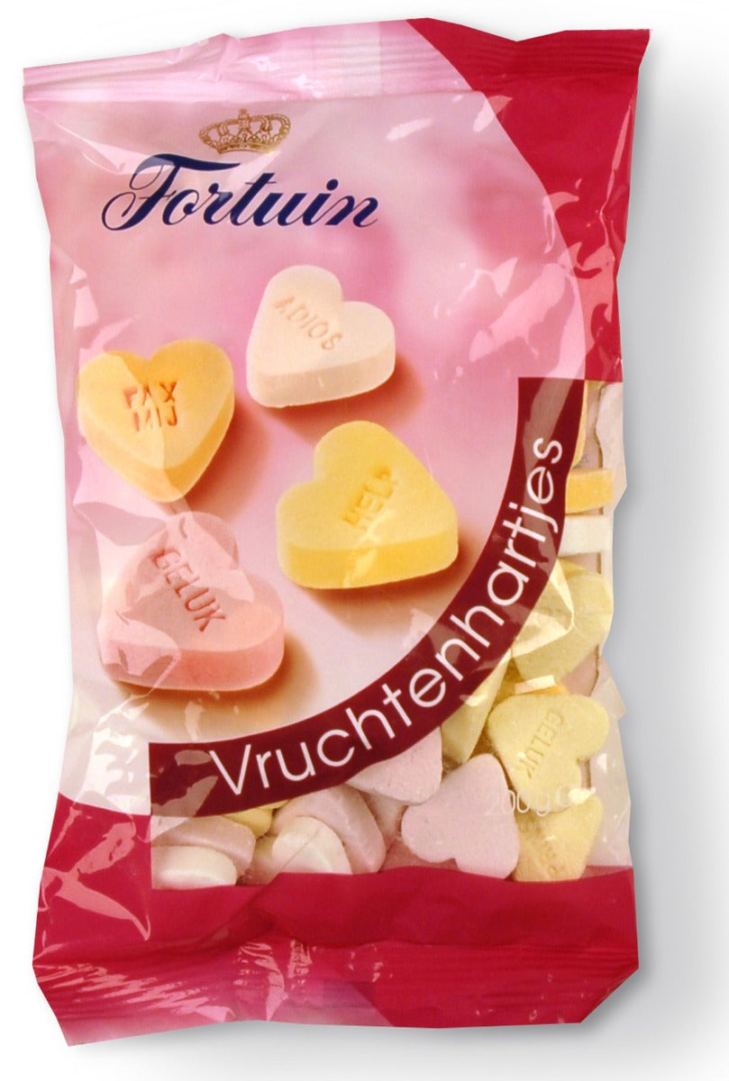 Fortuin Vruchtenhartjes 12 x 200 Gram