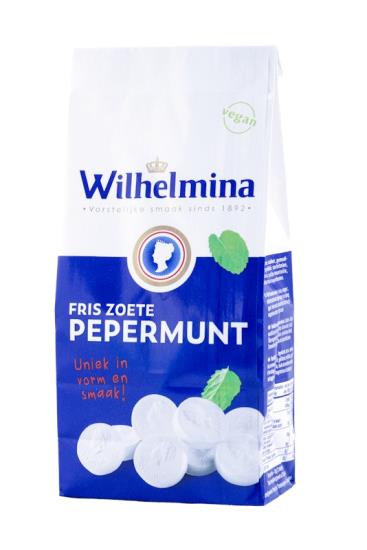 Wilhelmina Pepermunt 200 Gram
