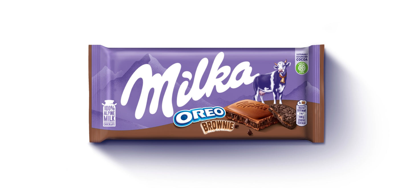 Milka Brownie Oreo 100 Gram