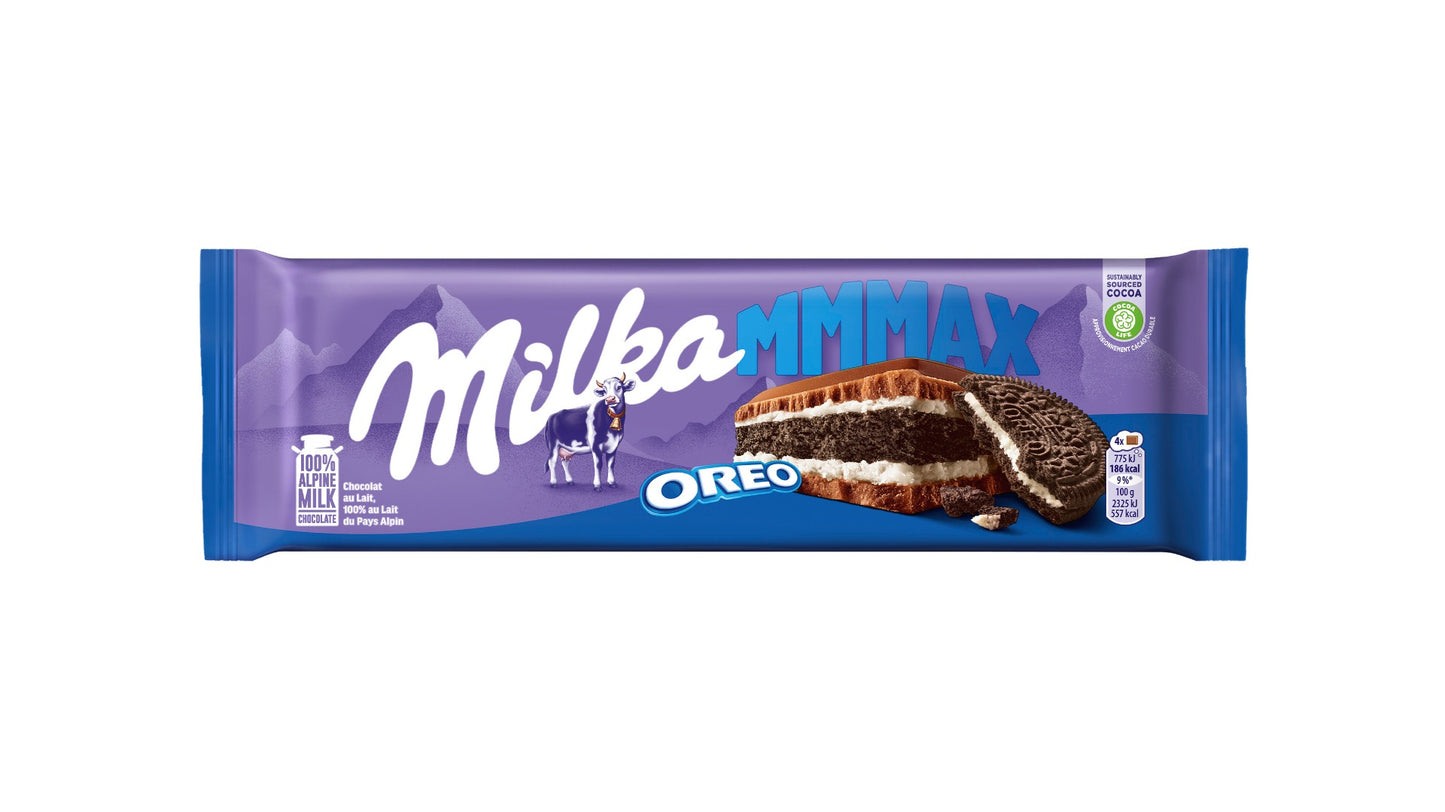 Milka Oreo Chocolade Reep 300 Gram
