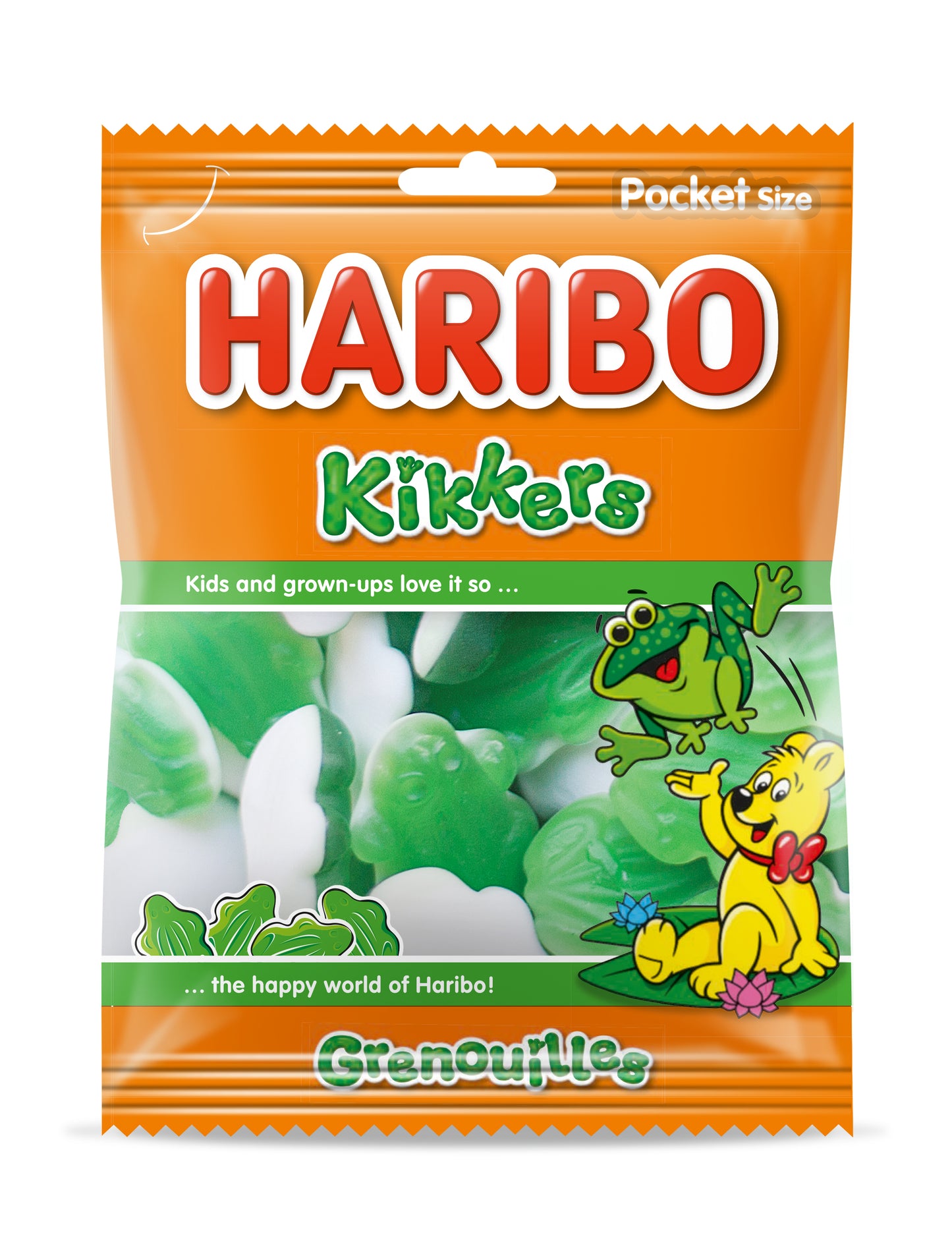 Haribo Kikkers Doos 28 x 75 Gram