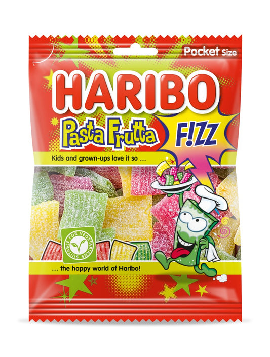 Haribo Pasta Frutta Zuur 70 Gram