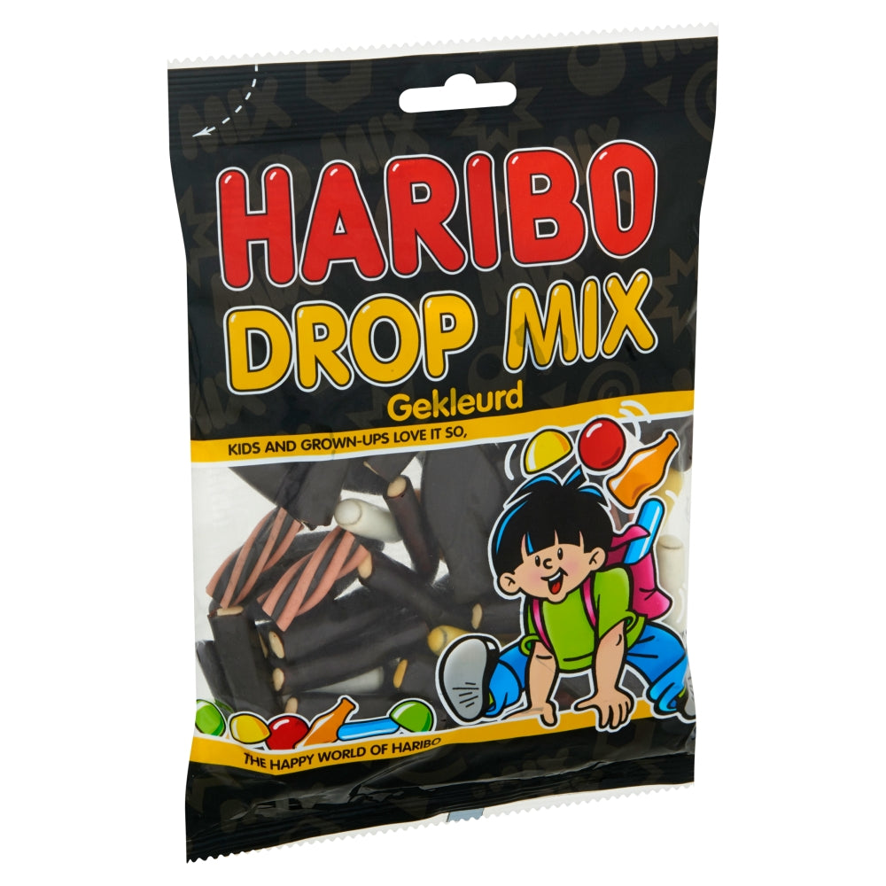 Haribo Gekleurde Drop Mix Doos - 12 x 250 Gram