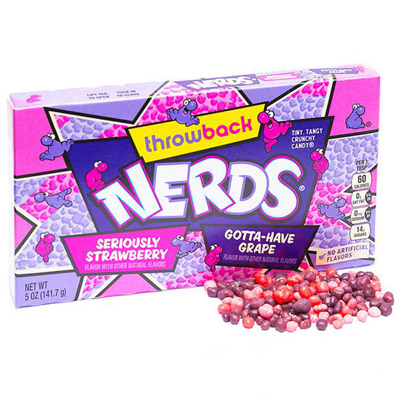 Wonka Nerds Strawberry Grape Doos - 12 x 141 Gram