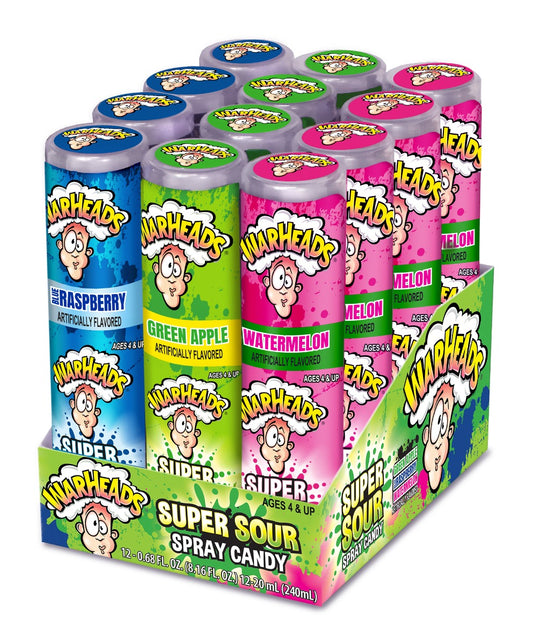 Warheads Super Sour Spray - 1 Stuk