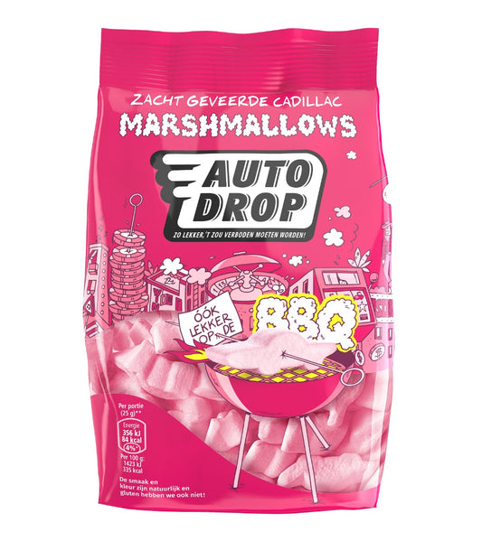 Autodrop Zacht Geveerde Cadillac Marshmallows (250 gram)
