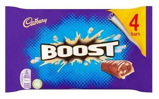 Cadbury Boost 4-Pack 126 Gram