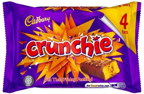 Cadbury Crunchy 4-Pack 104 Gram