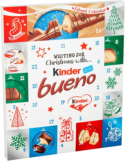 Kinder Bueno Advent kalender 167 Gram