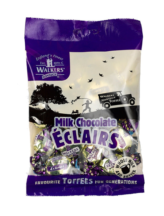 Walkers Milk Chocolate Eclairs 12 x 150 Gram