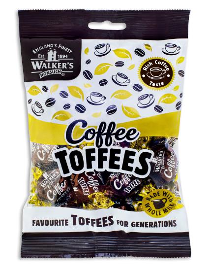 Walkers Coffee Toffee 12x150 Gram