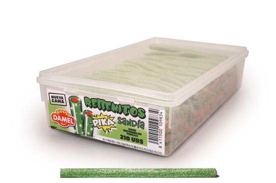Damel Rellenito Watermeloen Zuur 210 Stuks
