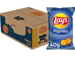 Lays Paprika Chips Doos - 20 x 40 Gram