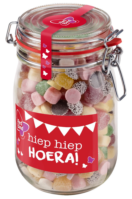 Red Band Snoeppot Tum Tum Hoera - 700 Gram