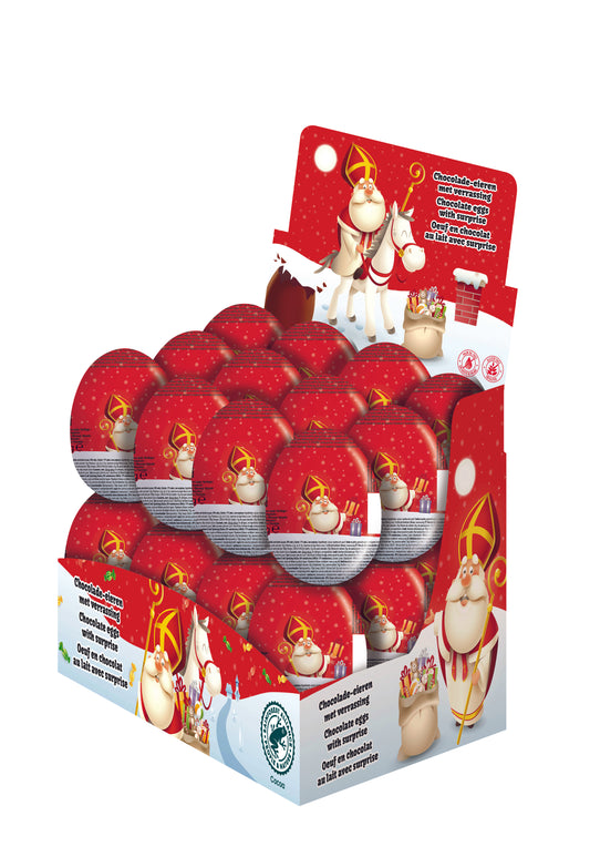 Verrassing Chocolade Ei Sinterklaas 60 Gram