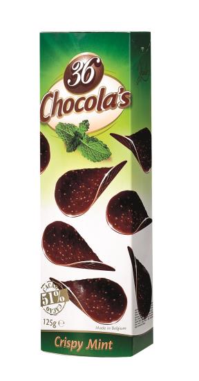 Hamlet Chocola's Mint Chips 125 Gram