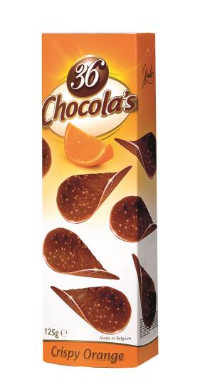 Hamlet Chocola's Orange Chips 125 Gram