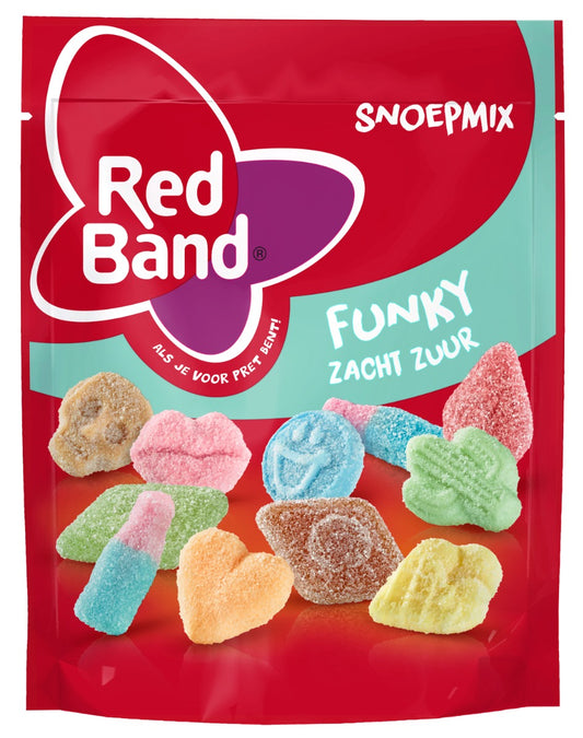 Red Band Snoepmix Funky 235 Gram