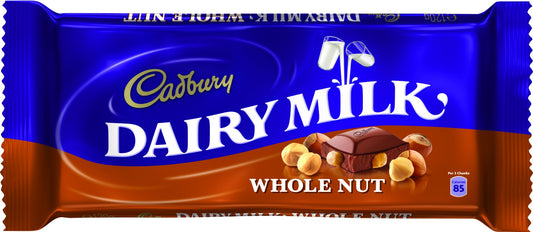 Cadbury Chocolade Hele Noot 120 Gram