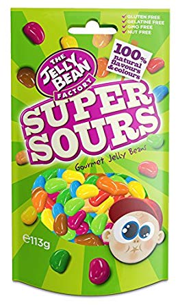 Jelly Beans Sour 113 Gram