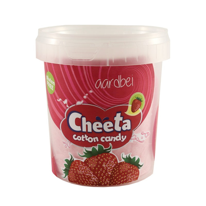 Emmer Suikerspin Aardbei 50 Gram