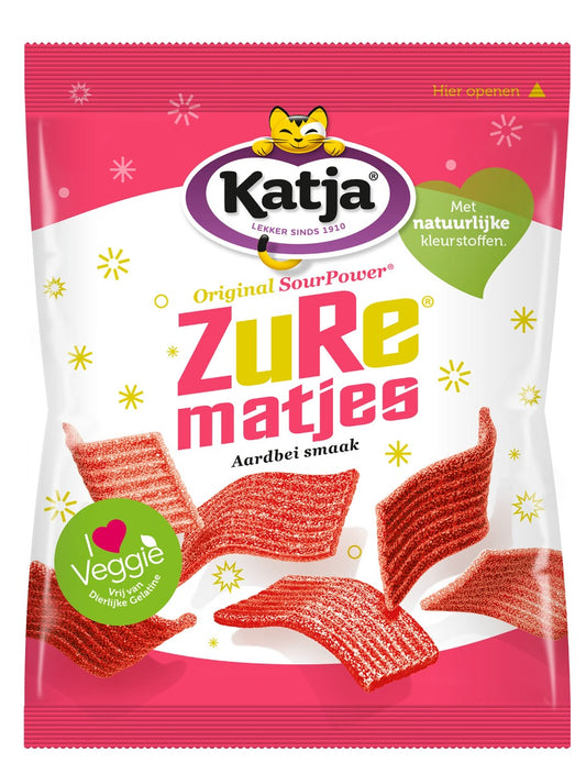 Katja Zure Matjes Aardbei 70 Gram
