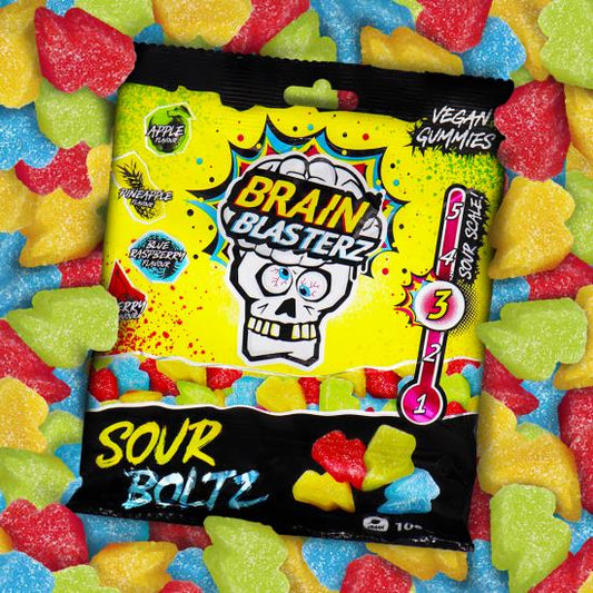 Brain Blasterz Sour Boltz Gummies