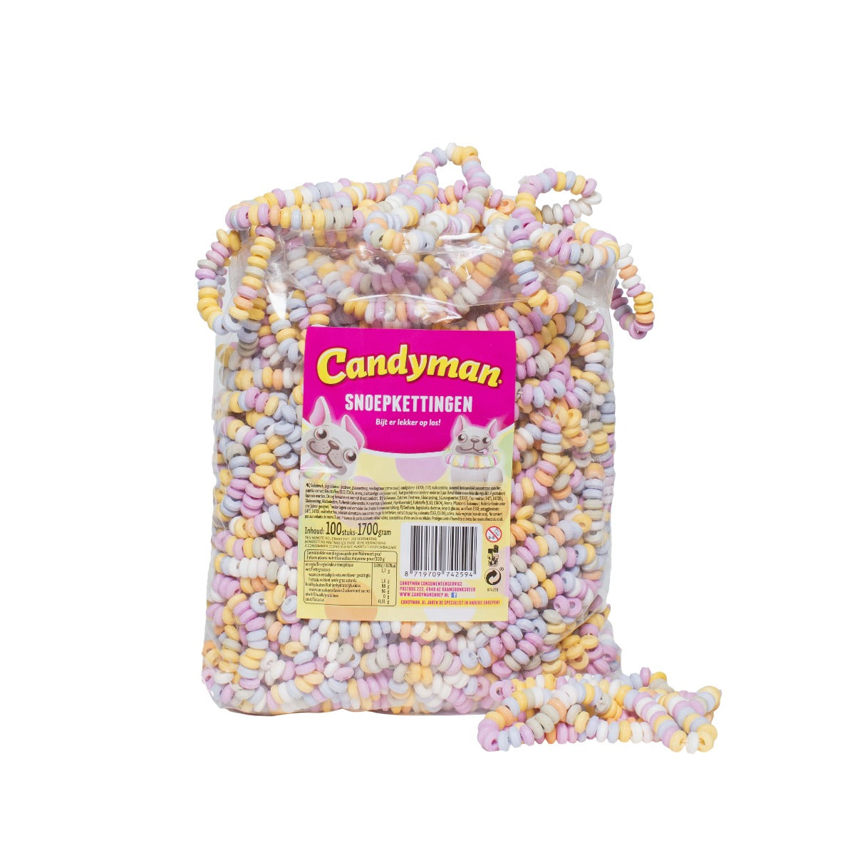 Candyman Snoepkettingen 100 Stuks