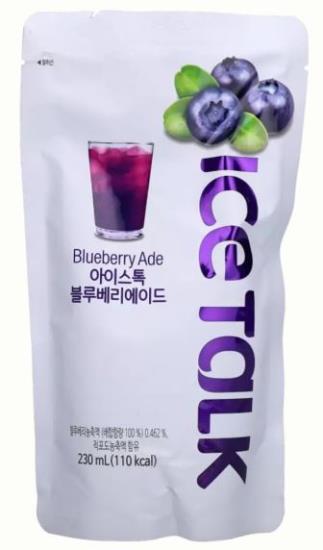 Ice Talk Blueberry ADE Lemonade Pouch 230ML