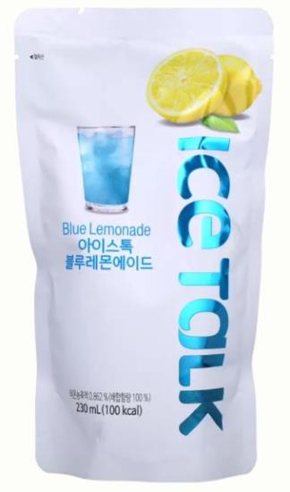 Ice Talk Blue Lemonade Pouch 230ML