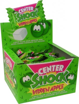 Center Shock Appel Kauwgom 100 Stuks