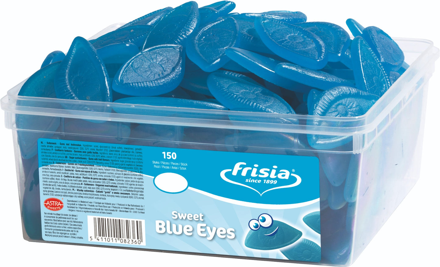 Wijngum Blauwe Ogen 150 Stuks