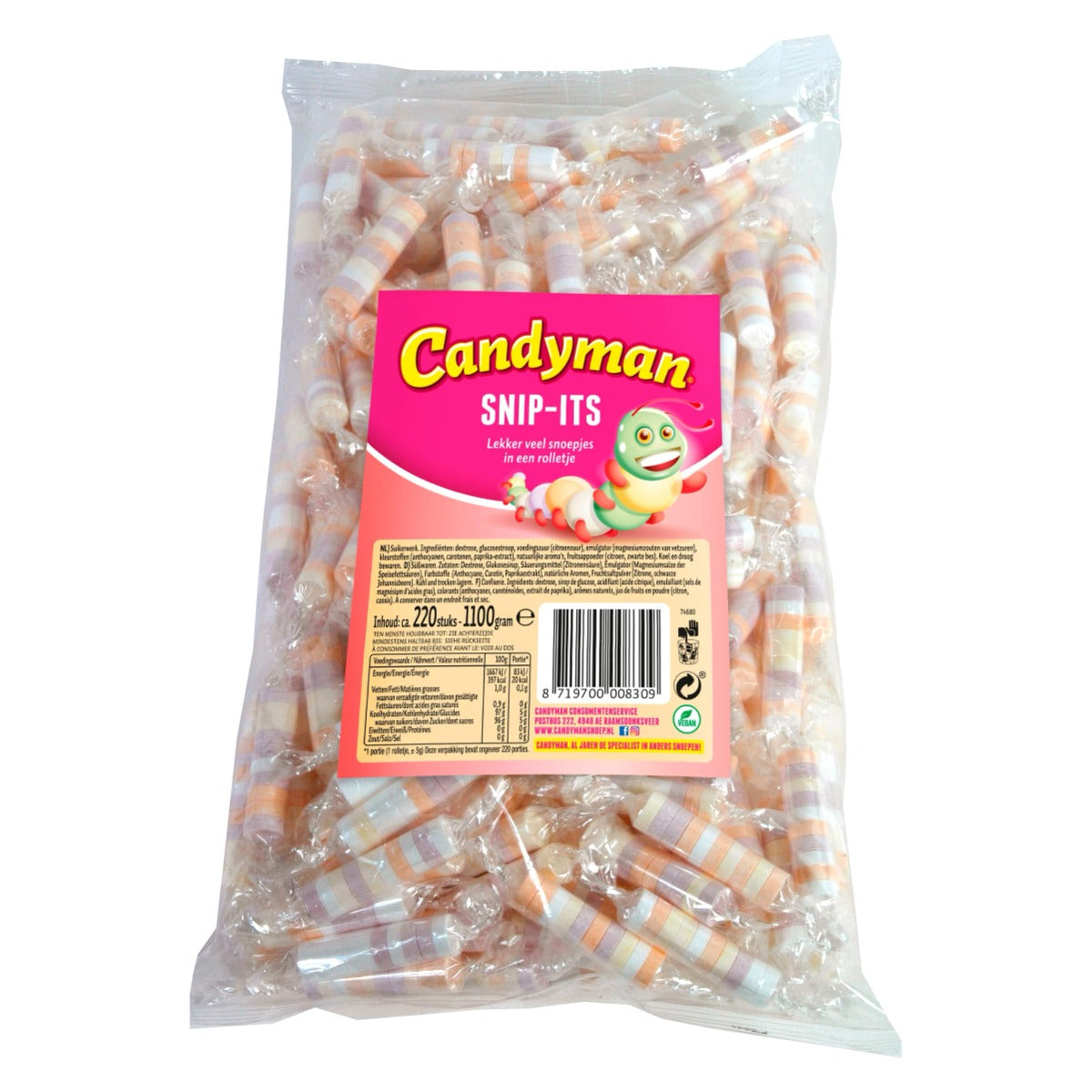 Candyman Snip Its 220 Stuks