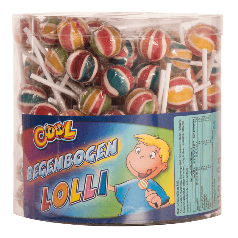 Cool Regenboog Lolly's Silo - 80 Stuks