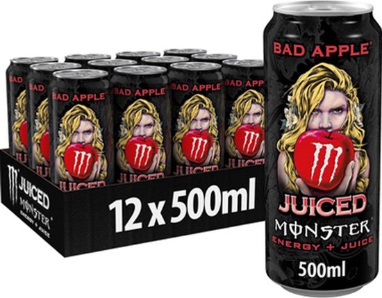 Monster Bad Apple Tray 12 x 500ML