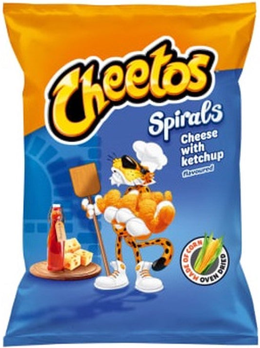 Cheetos Spirals Cheese Ketchup 85 Gram